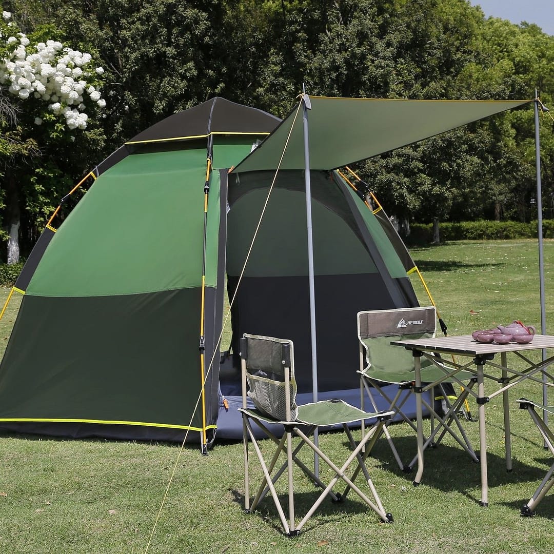 review of hewolf four person tent