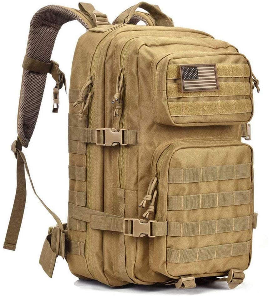 REEBOW GEAR Military Tactical Backpack Large Army 3 Day Assault Pack Molle Bag Backpacks