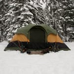 how to camp in winter